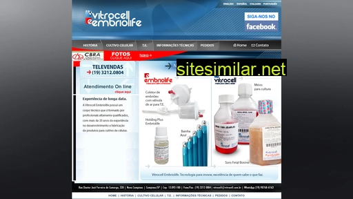 vitrocell.com.br alternative sites