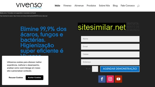 vivenso.com.br alternative sites