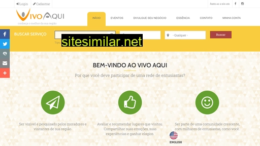 vivoaqui.com.br alternative sites