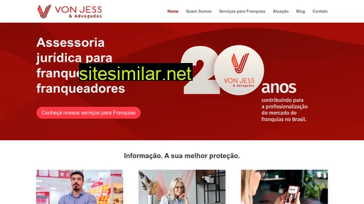 vonjess.adv.br alternative sites