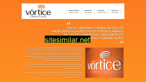 vorticecomunicacao.com.br alternative sites