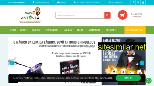vovoantoniobrinquedos.com.br alternative sites