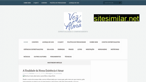 vozdaalma.com.br alternative sites
