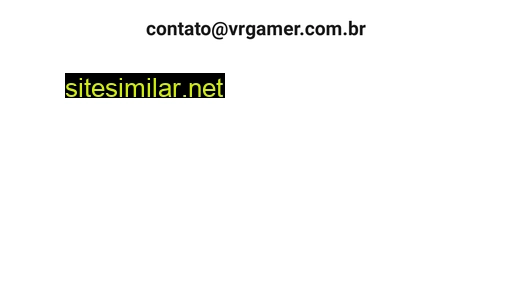 vrgamer.com.br alternative sites
