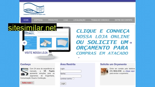 vrpapeis.com.br alternative sites