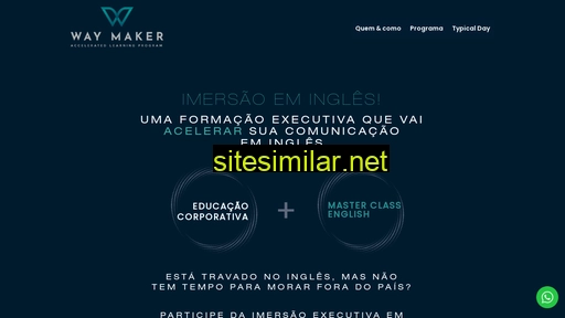 waymakerprogram.com.br alternative sites