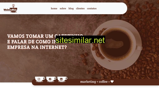 Webcoffeecomunica similar sites