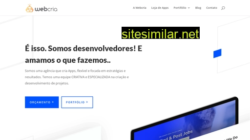 webcria.com.br alternative sites