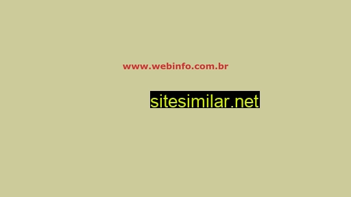 webinfo.com.br alternative sites