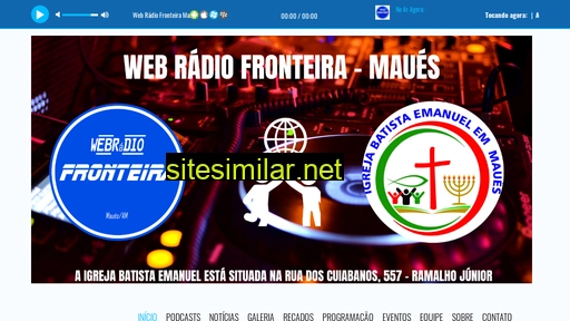 webradiofronteiramaues.com.br alternative sites