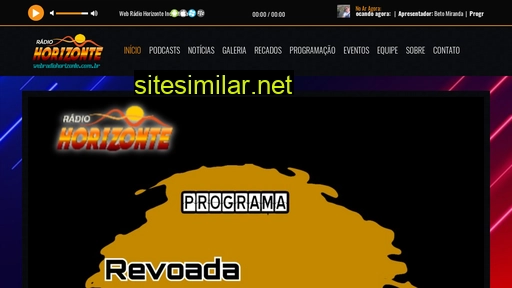 webradiohorizonte.com.br alternative sites