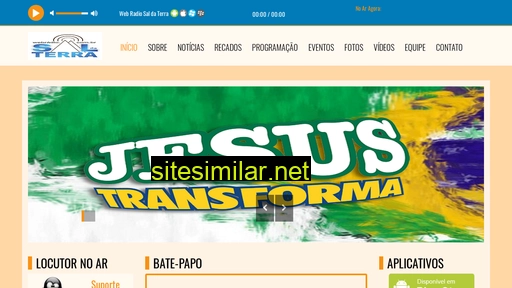 webradiosaldaterra.com.br alternative sites