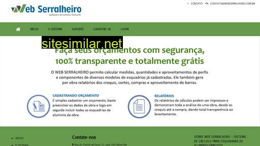 webserralheiro.com.br alternative sites