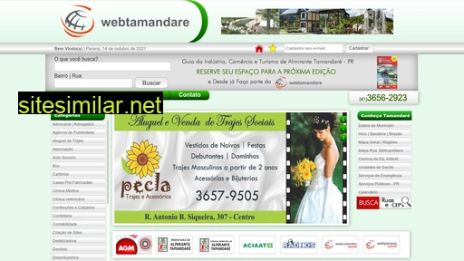 webtamandare.com.br alternative sites