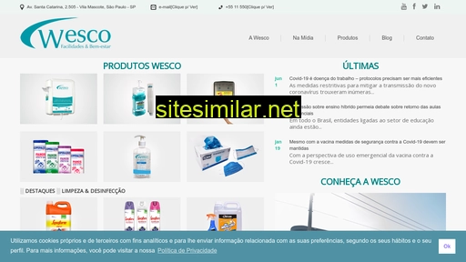 wesco.com.br alternative sites