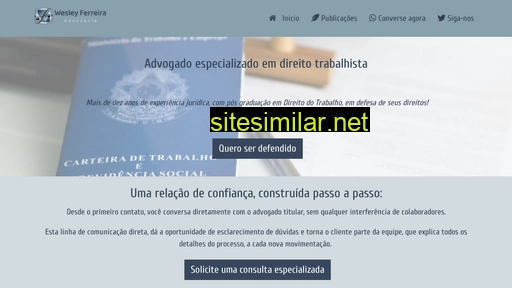 wesleyferreira.adv.br alternative sites