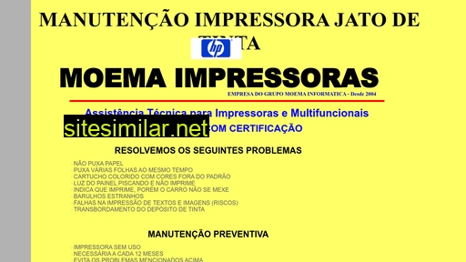 www3.moemaimpressoras.com.br alternative sites
