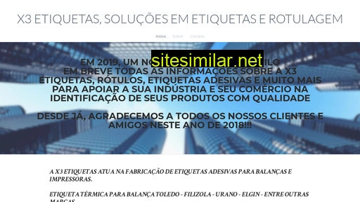 x3etiquetas.com.br alternative sites