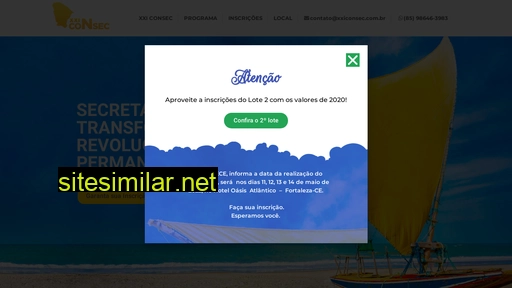 xxiconsec.com.br alternative sites