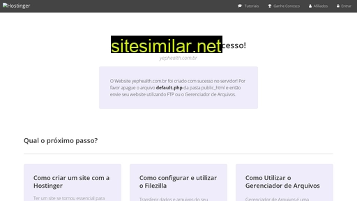 yephealth.com.br alternative sites