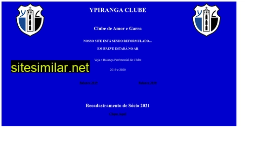ypirangaclube.com.br alternative sites