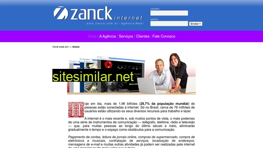 zanck.com.br alternative sites