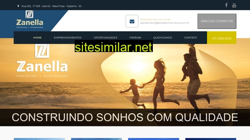 zanellaconstrutora.com.br alternative sites