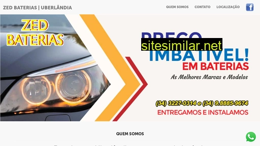 zedbaterias.com.br alternative sites