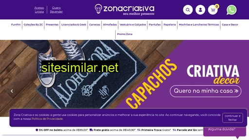 zonacriativa.com.br alternative sites