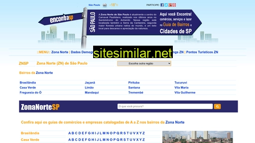zonanortesp.com.br alternative sites