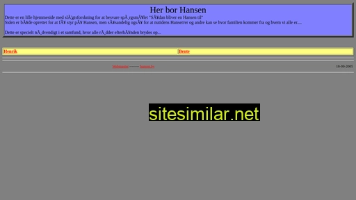 hansen.by alternative sites