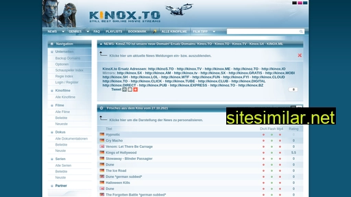 kinox.bz alternative sites
