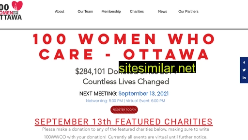100womenwhocareottawa.ca alternative sites