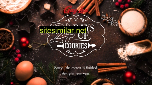 24daysofcookies.ca alternative sites