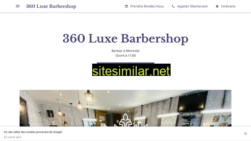 360luxebarbershop.ca alternative sites