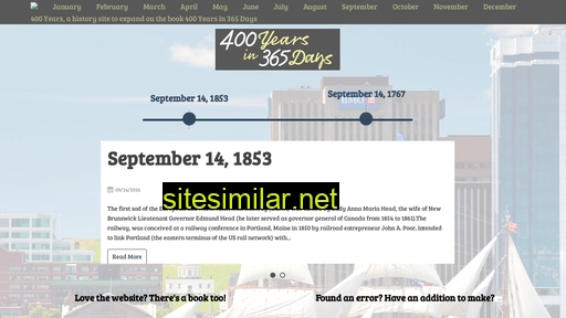 400years.ca alternative sites