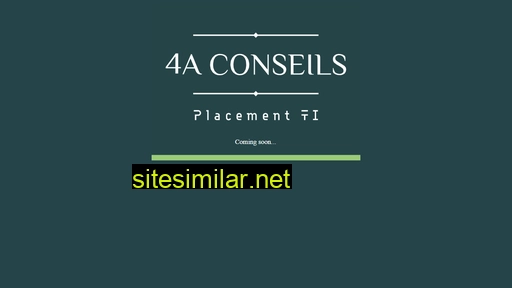 4aconseils.ca alternative sites