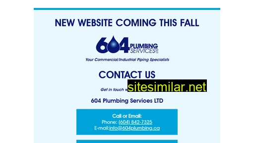 604plumbing.ca alternative sites