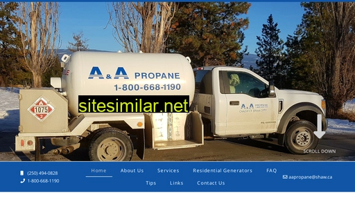 aapropane.ca alternative sites