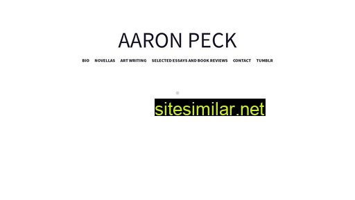 aaronpeck.ca alternative sites
