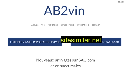 Ab2vin similar sites