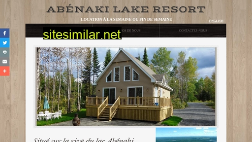 abenakilakeresort.ca alternative sites
