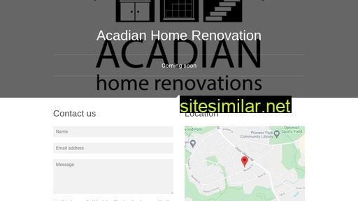 acadianhomerenovation.ca alternative sites