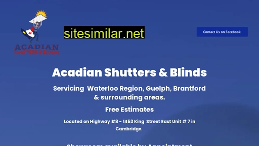 Acadianshutters similar sites