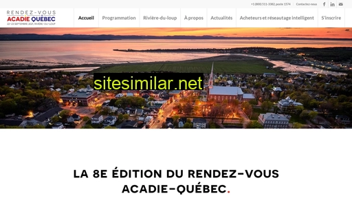 Acadiequebec similar sites