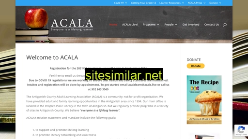 acalalearn.ca alternative sites