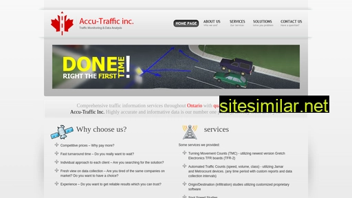 accu-traffic.ca alternative sites