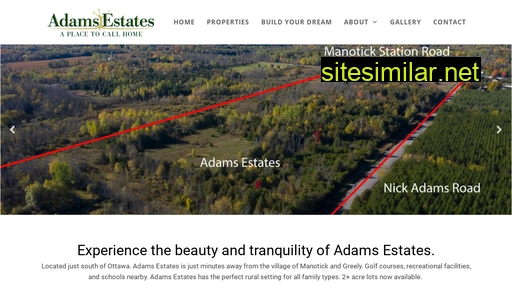 Adamsestates similar sites