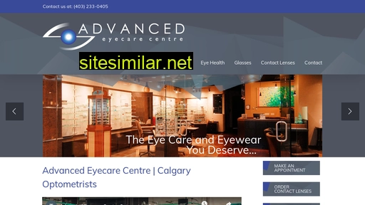 Advancedeyecarecentre similar sites