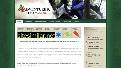 adventureandsafety.ca alternative sites